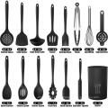 Conjunto de utensilios de cocina de silicona
